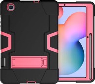 NIKCORP Zaštitna maska za iPad Pro 12,9" (2018–2021) s postoljem otporna na udarce, roza